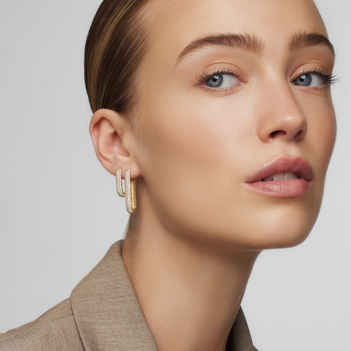 Boucles d'oreilles Pavé Icon