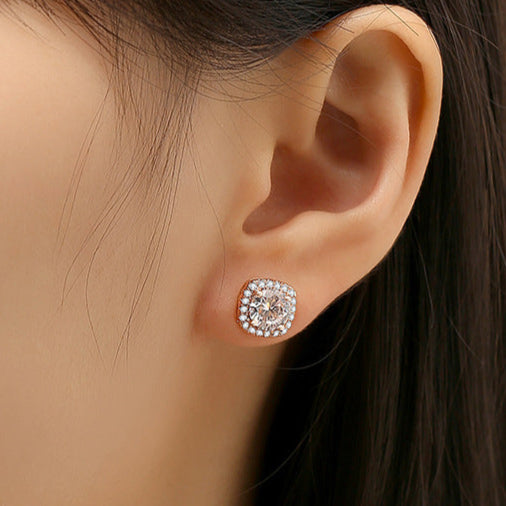 Boucles d’oreilles Glennis | Or rose