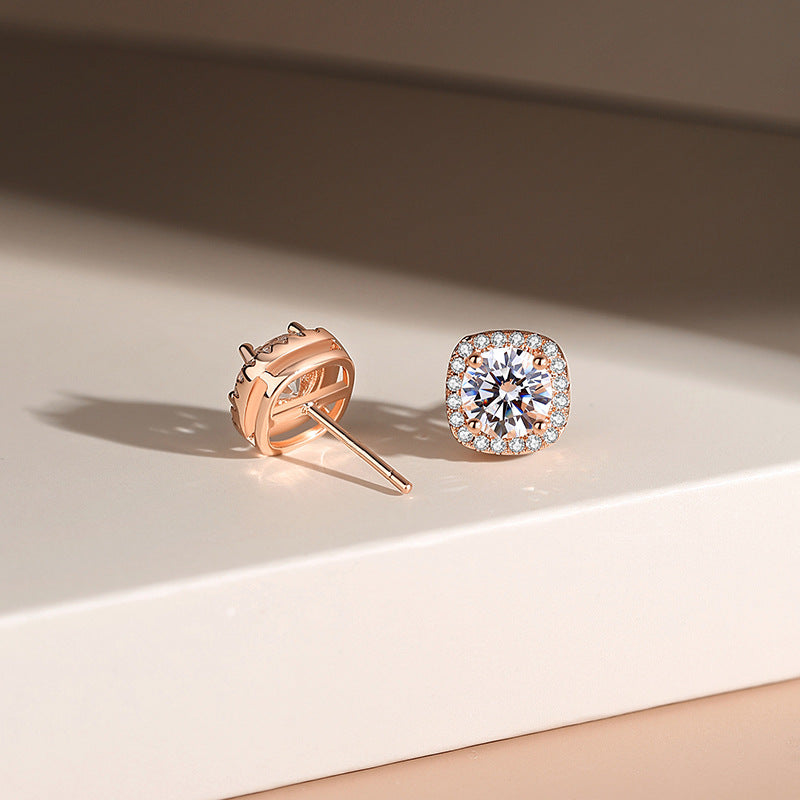 Boucles d’oreilles Glennis | Or rose