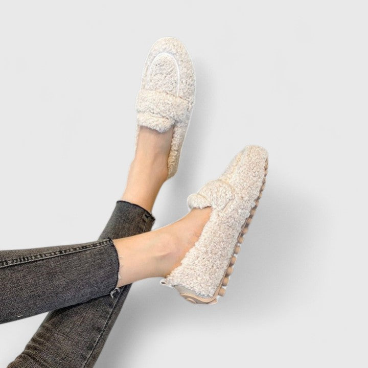 Solene™ | Chaussons élégants et chauds avec semelle antidérapante