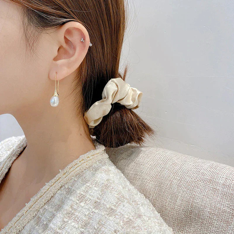 Boucles d'oreilles avec perles