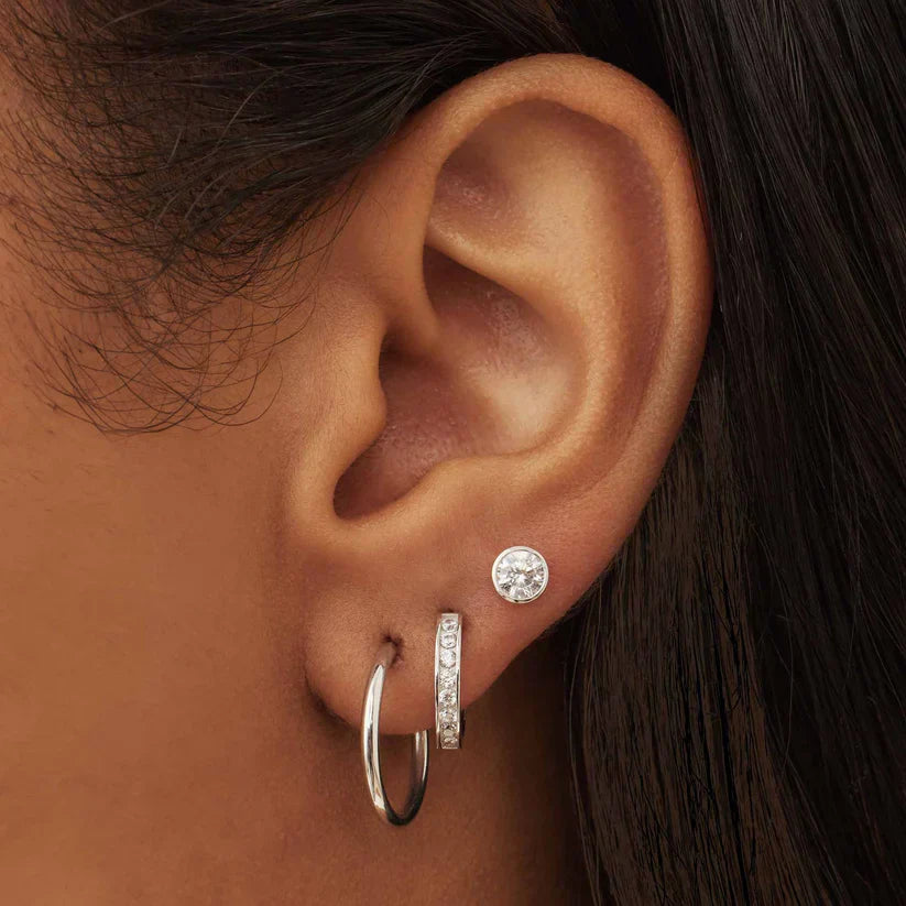 Boucles d’oreilles Noémie Sorel | Or blanc