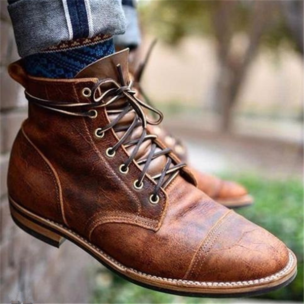 Aiden | Bottines en simili cuir