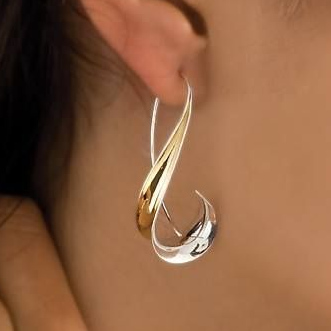 Boucles d'oreilles vintages en or