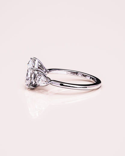 Boucles d’oreilles Nicola – Poire | Argent
