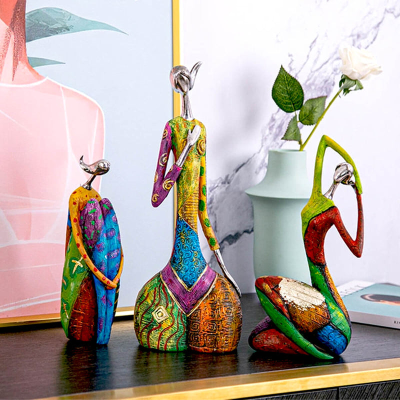 Mires™ | Statues Abstraites et Colorées