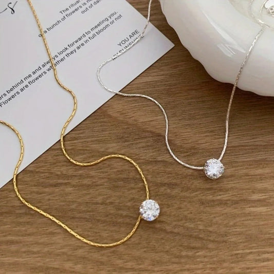 Collier Moissanite Cléa