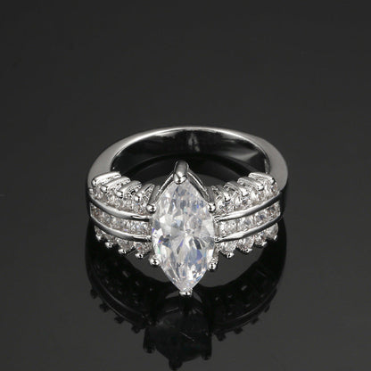 Bague Odette Mercer | Or blanc