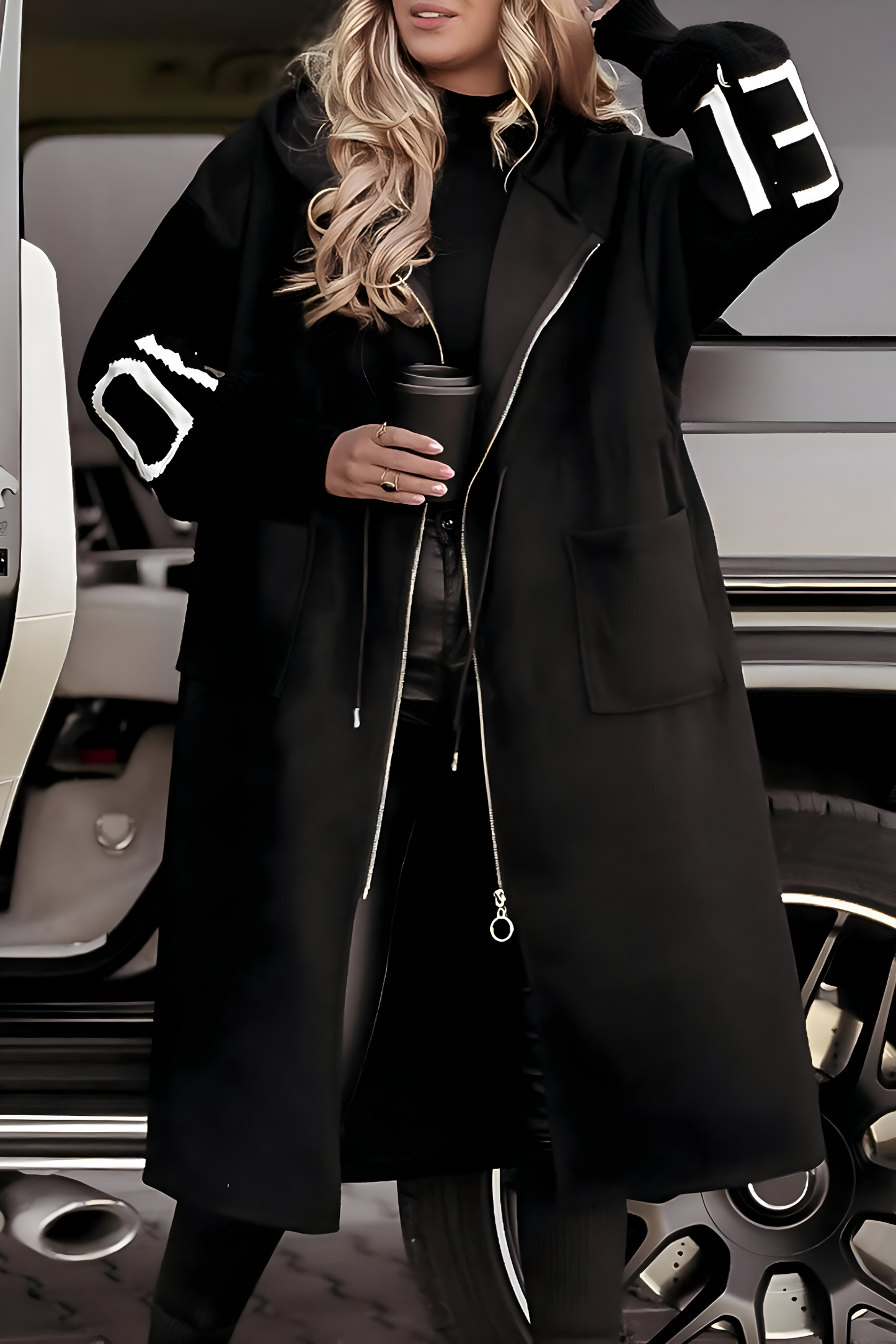 Rosaline™ | Manteau élégant avec capuche
