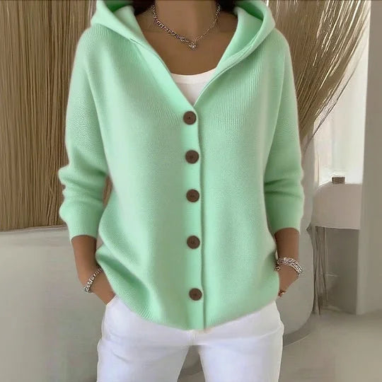 Nyle™ | Cardigan Élégant à Manches Longues avec Boutons