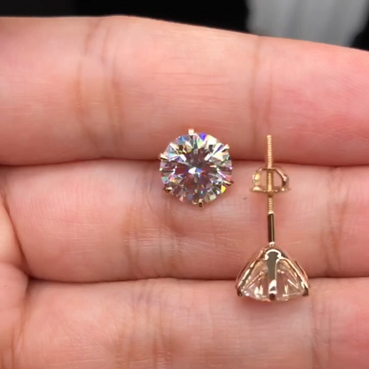 Boucles d’oreilles Tera | Or blanc