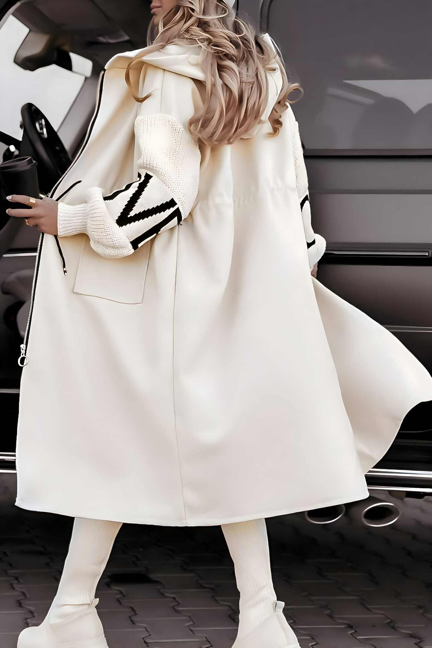 Rosaline™ | Manteau élégant avec capuche