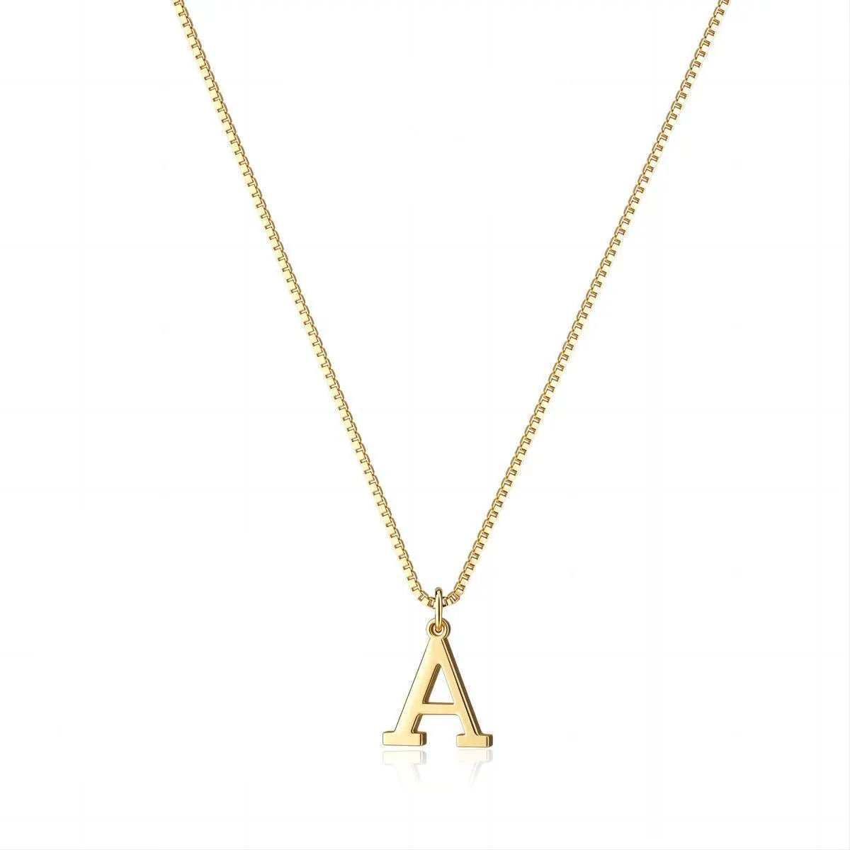 Collier avec Initiales de Lettre d'Amour