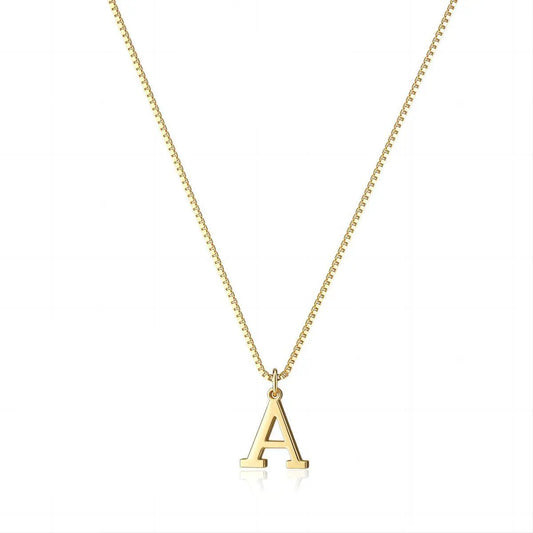 Collier avec Initiales de Lettre d'Amour