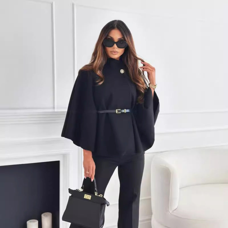 Leila™ | Élégante veste papillon avec ceinture
