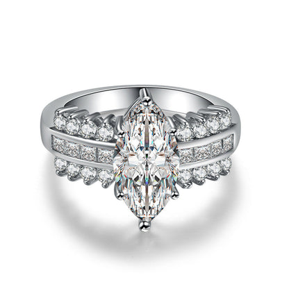 Bague Odette Mercer | Or blanc