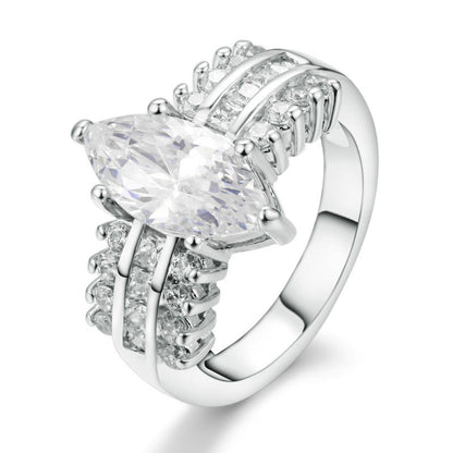 Bague Odette Mercer | Or blanc