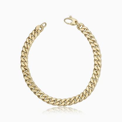 Bracelet cubain Estate | Or