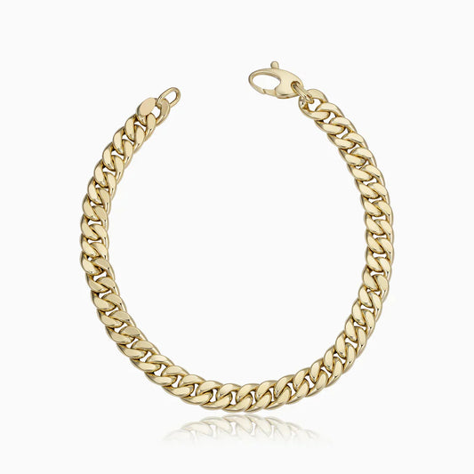 Bracelet cubain Estate | Or