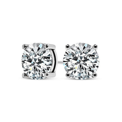 Boucles d’oreilles Tera | Or blanc