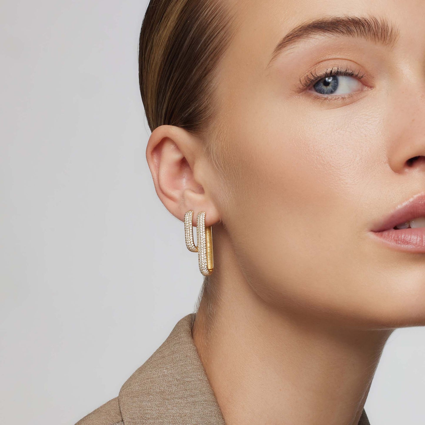 Boucles d'oreilles Pavé Icon