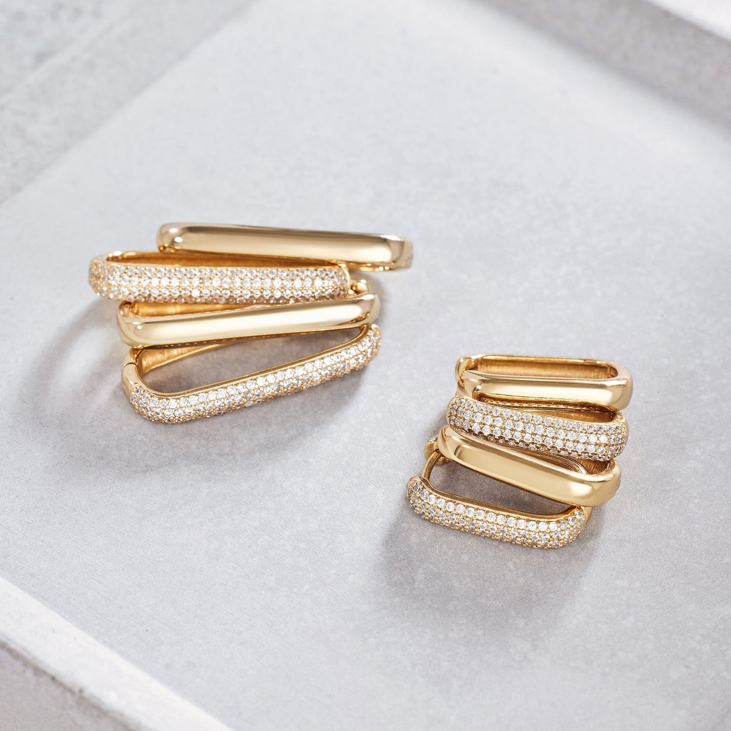 Boucles d'oreilles Pavé Icon