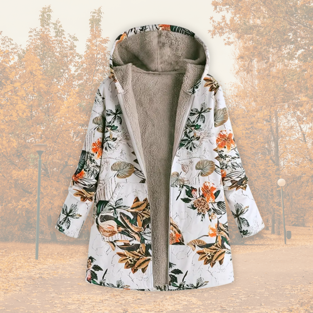 Camellia™ | Veste en Fleece Élégante pour l'Hiver