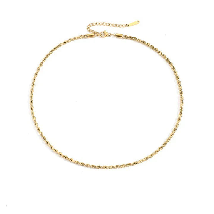 Collier Caelia Seraphina | Or blanc