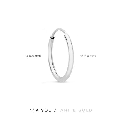 Boucles d’oreilles Noémie Sorel | Or blanc