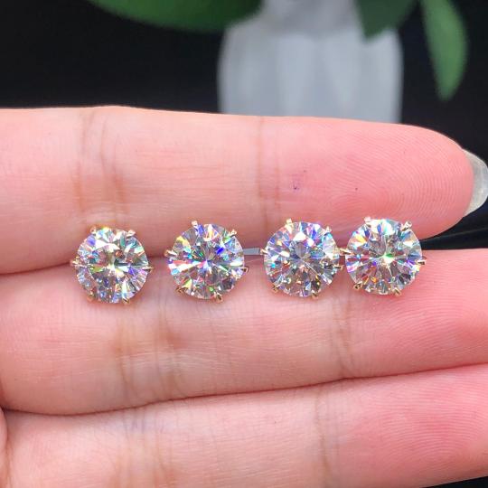 Boucles d’oreilles Tera | Or blanc