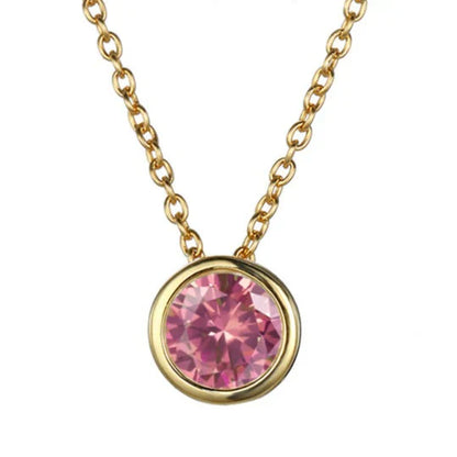 Collier pierre de naissance Lunaria Gemmara | Or