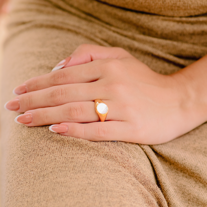Bague en Nacre