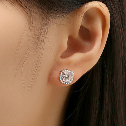 Boucles d’oreilles Glennis | Or rose