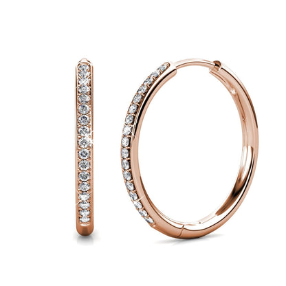 Boucles d’oreilles Sorel Pave | Or blanc
