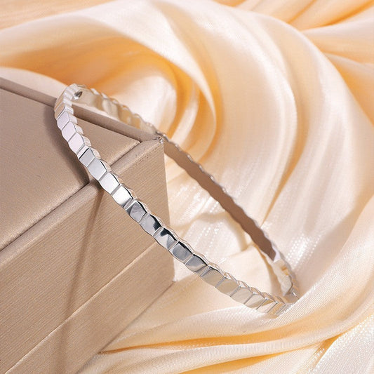 Bracelet Serelina Vantini | Or blanc