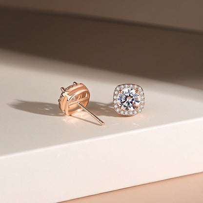 Boucles d’oreilles Glennis | Or rose