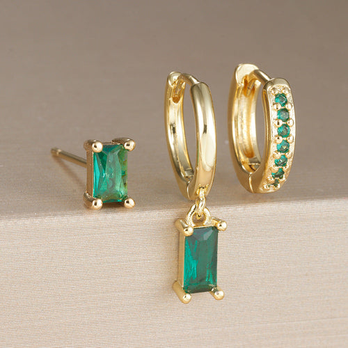 Bague Cubic Zirconia Emerald Green | Émeraude