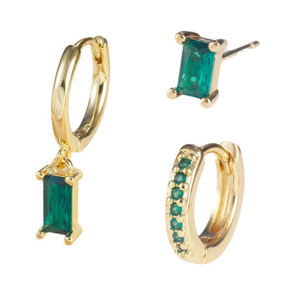 Bague Cubic Zirconia Emerald Green | Émeraude
