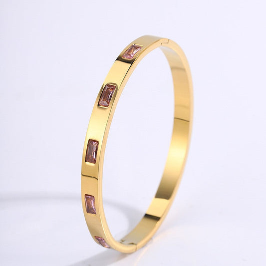 Bracelet Renata Scarlatti Rose | Or