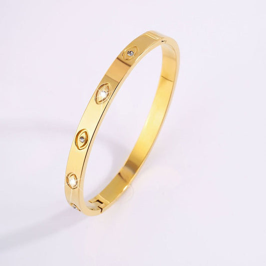 Bracelet Tiziana Lazzari Blanc | Or