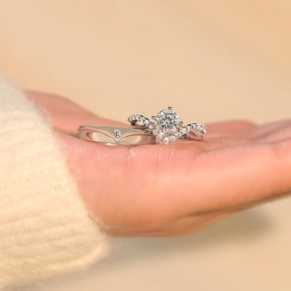 Bague couple Elric Amora | Or