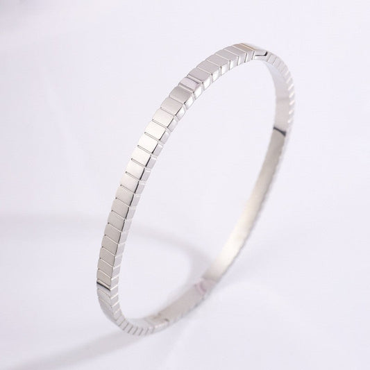 Bracelet Capricia Naldini | Or blanc