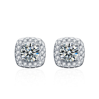 Boucles d’oreilles Glennis | Or blanc