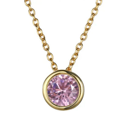 Collier pierre de naissance Lunaria Gemmara | Or