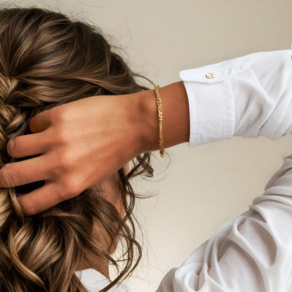 Prénia™ | Bracelet Personnalisé avec les Noms de Vos Proches