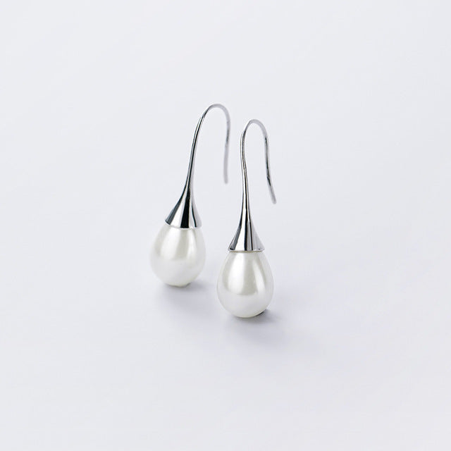 Boucles d'oreilles avec perles