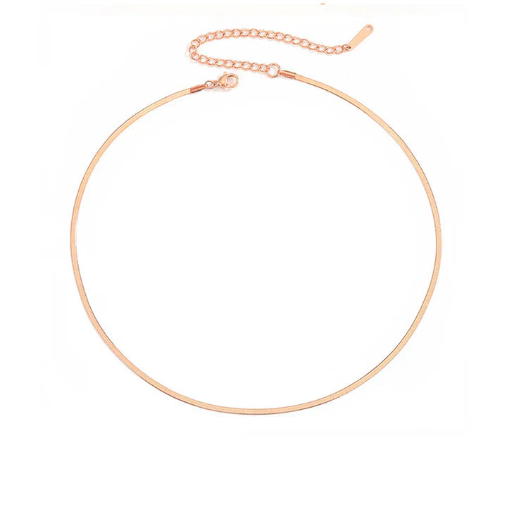 Collier Fabia Bellatoria | Or rose