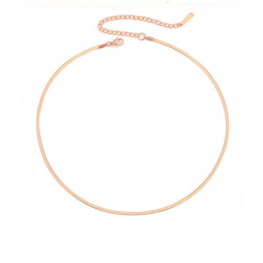 Collier Fabia Bellatoria | Or rose