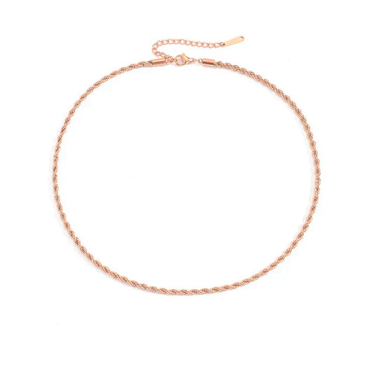 Collier Caelia Seraphina | Or rose