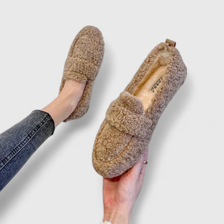 Solene™ | Chaussons élégants et chauds avec semelle antidérapante